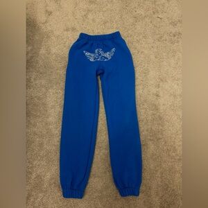 Edikted Rhinestone Sweatpants- Size XS
